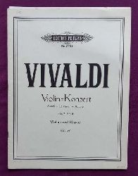 Vivaldi, Antonio  Concert in a moll Opus 3, No. 6 (Fr Violine Solo mit Streichorchester, fr Violine und Klavier bearb. v. Ferdinand Kchler) 