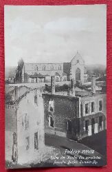   Ansichtskarte AK Feldzug 1914/15. Ruine der Kirche des zerstrten franzsischen Dorfes Somme-Py. 
