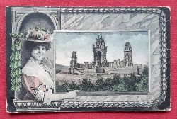   Ansichtskarte AK Kaiser Wilhelm Denkmal auf Hohensyburg (Dortmund-Syburg) (Stempel Hagen) 