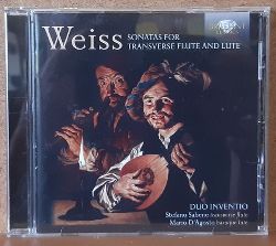 Weiss, Silvius Leopold  Sonatas for Transverse Flute and Lute (Duo Inventio Stefano Sabene + Mario D`Agosto) 