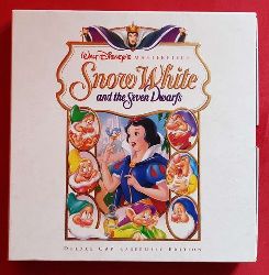 Disney, Walt  Snow White And The Seven Dwarfs ( 3 Laserdics + Mappe mit 10 Exclusive Lithographs (The Original Theatrical Posters from 1937 to 1993 + 1 Book (The Making of the Classic Film, 88 S., Abb., Halbleinen, OUmschlag, tadellos) 