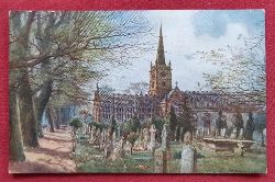 Quatremain, W.W.  Ansichtskarte AK Holy Trinity Church. Stratford -on-Avon (Knstlerpostkarte nach W.W. Quatremain) 
