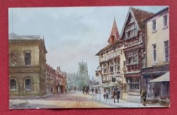 Quatremain, W.W.  Ansichtskarte AK High Street. Stratford-on-Avon (Knstlerpostkarte nach W.W. Quatremain) 