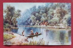 Wimbush, H.B.  Ansichtskarte AK Cliveden Woods (Knstlerpostkarte) 