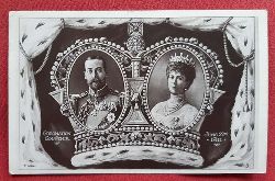   Ansichtskarte AK Coronation Souvenir. King George V and Queen Mary June 22nd 1911 