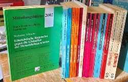 Rosenstock-Huessy, Eugen  Mitteilungsbltter der Eugen Rosenstock-Huessy-Gesellschaft 2001-2007 (= stimmstein 6-12) (DABEI: stimmstein 13 (Bielefeld 2001) + stimmstein 2, 3, 4, 5 u. beiheft "stimmstein" (Jahrbuch der E.R.-H. Gesellschaft (1995-2000, Mssingen, Talheimer, je 100-230 S.) + stimmstein 1, 2 (Jahrbuch der Gesellschaft, Brendow Verlag 1987, 1988, 190+178 S.) 