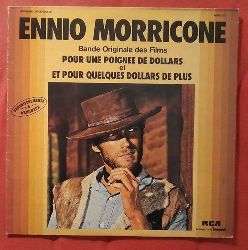 Morricone, Ennio  Bande Originale des Films Pour une Poignee de Dollars et Pour Quelques Dollars de Plus (LP 33 1/3) 