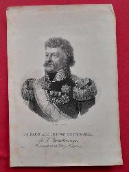 von Zezschwitz, Johann Adolph  Johann Adolph von Zezschwitz, K.S. (kaiserlich schsischer) Generallieutnant, Commandant der Festung Knigstein (Lithographie von M. Knbig) 