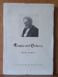 Lauber, Sofie  Ernstes und Heiteres 