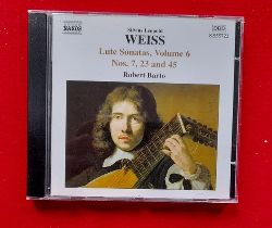 Weiss, Silvius Leopold  Lute Sonatas Volume 6 Nos. 7, 23 und 45 (Robert Barto) 