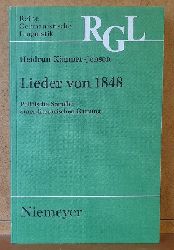 Kmper-Jensen, Heidrun  Lieder von 1848 (Politische Sprache einer literarischen Gattung) 