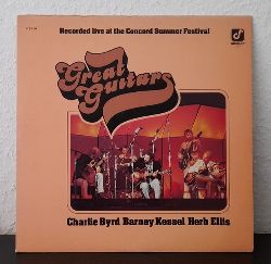 Byrd, Charlie; Herb Ellis und Barney Kessel  Great Guitars / Recorded Live at the Concord Summer Festival (LP 33 1/3) 
