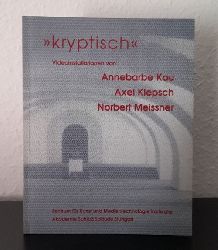 ZKM  Kryptisch: Videoinstallationen von Annebarbe Kau, Axel Klepsch und Norbert Meissner (Ausstellung 30.4.-23.5.1993) 