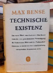Bense, Max  Technische Existenz (Essays) 