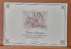 Kress, Georg Adam  Klavier-bungen des frnkischen Dorfschulmeisters Georg Adam Kre 1744 - 1788 