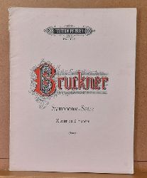 Bruckner, Anton  Symphonie-Stze. Klavier zu 2 Hnden (Ausgewhlte Stze, bearb. v. Otto Singer) 
