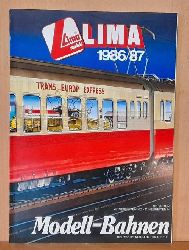 Lima  Lima models 1986/87. Modell-Bahnen (Deutsche Ausgabe, H0/N Spur) 