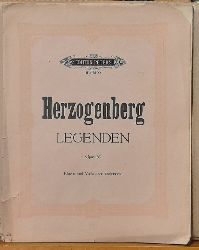 Herzogenberg, Heinrich Peter Frhr. von  Legenden Opus 62 Klavier und Viola oder Violoncello 