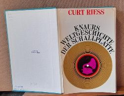 Riess, Curt  Knaurs Weltgeschichte der Schallplatte 