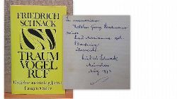 Schnack, Friedrich  Traumvogelruf (Gedichte aus fnfzig Jahren. Mit einem Nachwort von Heinz Puknus) 
