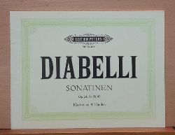 Diabelli, Anton  Sonatinen opus 24, 54, 58, 60 (Klavier zu 4 Hnden) 