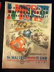   Internationales Maipokalrennen Hockenheimring 1951 (Offizielles Rennprogramm 14. Mai 1951) 