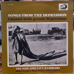 The New Lost City Ramblers, (Mike Seeger, Tom Paley, John Cohen)  Songs from the Depression LP 33 1/3Umin (Canzoni della grande Depressione) 