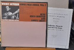 Guthrie, Woody  Woody Guthrie sings folk songs VOL. 2 LP 33Umin. 