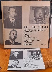Terry, Sonny; Brownie McGhee und Coyal MacMahan  Get on Board (LP 10") (Negro Folksongs By The Folkmasters) 