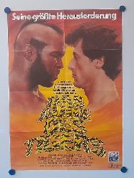Stallone, Sylvester und Burt u.a. Young  Orig.-Filmplakat Rocky III - Das Auge des Tigers 1982 