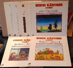 Kstner, Erich  7 x LP Erich Kstner erzhlt 7LP 33 1/3 UpM (Die Schildbrger, Gulliver