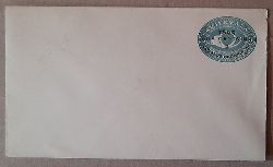   Umschlag Ganzsache Guatemala Aufdruck dos Centavos 1895 ber Wert 5 