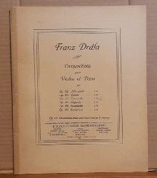 Drdla, Franz  Compositions pour Violon et Piano Op. 67 Canzonetta 