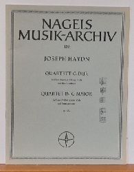 Haydn, Joseph  Quartett G-Dur fr Flte (Violine), Violine, Viola und Basso Continuo Opus 5 Nr. 4 (Hg. Walter Upmeyer) 