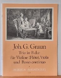 Graun, Johann Gottlieb  Trio in B-dur fr Violine (Flte), Viola und Basso continuo (Hg. Bernhard Puler) 