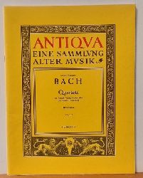 Bach, Johann Christian (1735-1782)  Quartett fr Violine, Viola, Violoncello und Klavier (Cembalo) (Hg. Walter Bergmann ANT 7) 
