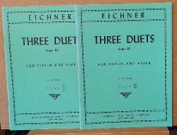 Eichner, Ernst (1740-1777)  Three Duets for Violin and Viola Opus 10 (W. Altmann) 
