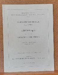 Rolla, Alessandro (1757-1841)  2 Duos op. 6 fr Violine und Viola (hier Violino) (Fritz Kneusslin) 