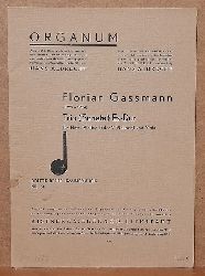 Gassmann, Florian (1729-1774)  Trio (Sonata) Es-Dur fr Flte, Violine (oder 2 Violinen) und Viola 