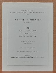 Triebensee, Joseph  Trio C-dur / Do Majeur / C major fr Deux Hautbois et Cor Anglais (Hg. Fritz Kneusslin) 