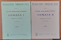 Albrechtsberger, Johann Georg  Sonata I + II per Violino, Viola e Violoncello (Ferenc Brodszky) (Stimmen) 