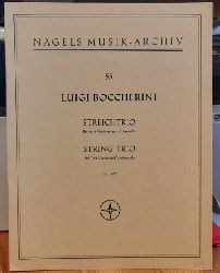 Boccherini, Luigi  Streichtrio fr 2 Violinen und Violoncell Op. 54/2 / String Trio... (Hg. Walter Upmeyer) 