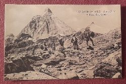   Ansichtskarte AK Cervino (m 4482). Punta Pilar e Passo St. Theodule 