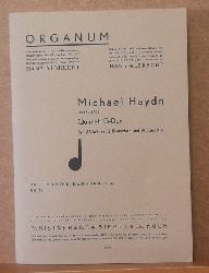 Haydn, Michael (1737-1806)  Quintett G-Dur fr 2 Violinen, 2 Bratschen und Violoncello : Partitur und Stimmen 