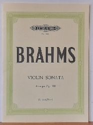 Brahms, Johannes  Violin Sonata A major Op. 100 (Sonate No. 2) (Schnabel / Flesch) 