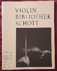 Bach, Carl Philipp Emanuel  Sonate c-Moll fr Violine und obligates Cembalo / Sonata c minor for violin and Obbligato Harpsichord (Hg. Hugo Ruf) 