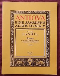 Hndel, Georg Friedrich  Sonate fr Viola (Viola da Gamba oder Violoncello) und konzertierendes Cembalo (Klavier) (Hg. Adolf Hoffmann) 
