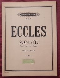Eccles, Henry  Sonate g-Moll / Sol mineur / G minor fr Viola und Klavier (Klengel) 