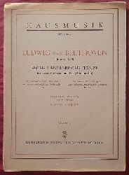 Beethoven, Ludwig van  Sechs Lndlerische Tnze fr zwei Violinen und Ba (Violoncello) (Hg. Otto Roder) (Stimmen) 