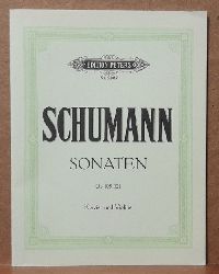 Schumann, Robert  Sonaten fr Pianoforte und Violine Op. 105 & 121 (revid. v. Friedrich Hermann) 